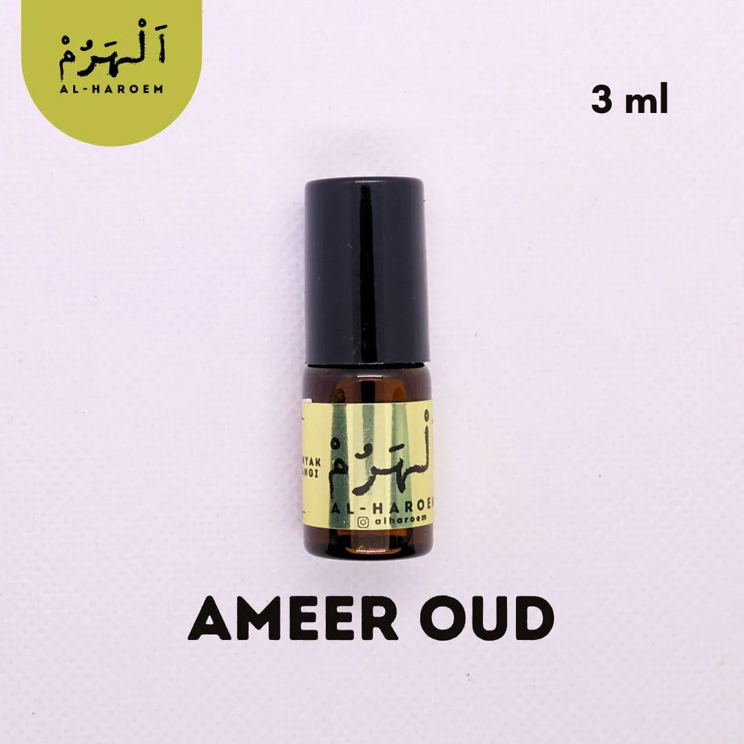 Ameer Oud (3ml) Minyak Wangi Al-Haroem